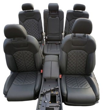 Fotele kanapa skóra Audi SQ7 Q7 4M komplet 15-19r
