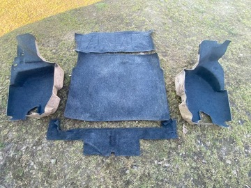 Килимове покриття багажника килимки Mercedes W116 SE SEL