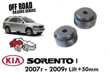 Kia Sorento I 2007r–2009r lift sprężyny na tył 5cm