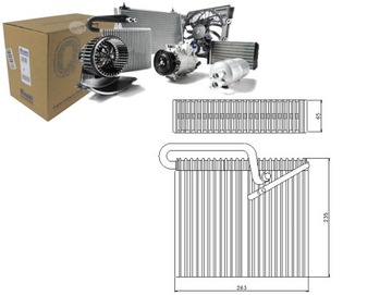 ВИПАРНИК КОНДИЦІОНЕРА NISSENS NIS92190