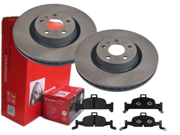 TARCZE KLOCKI BREMBO PRZÓD AUDI A4 B9 A5 F5 338MM