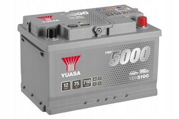 Акумулятор Yuasa YBX5100 75AH 710A P+ YBX5100
