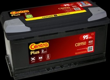 CEN CB950 AKUMULATOR CENTRA 95AH/800A 12V +P PLUS