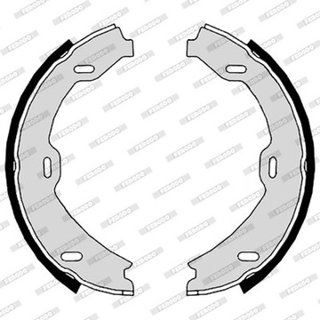 SZCZĘKI HAMULCOWE FERODO FSB647