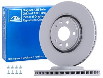 2 шт передние тормозные диски ATE 24.0128-0245.1