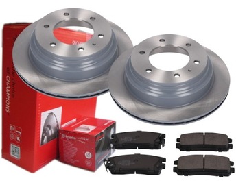 TARCZE KLOCKI BREMBO TYŁ OPEL FRONTERA A B 313MM