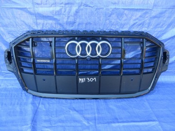 AUDI Q7 SQ7 4M0 LIFT GRILL ATRAPA CZARNY POD RADAR