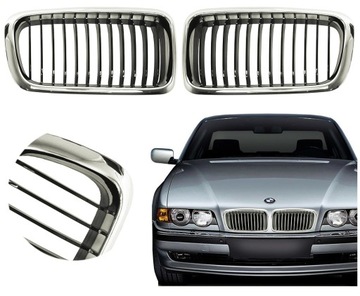Решітка для нирок BMW 7 E38 хромоване дзеркало
