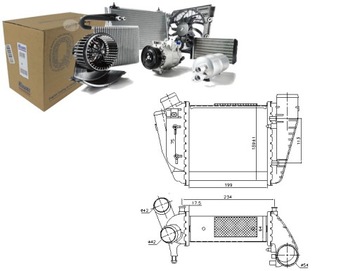 Інтеркулер AUDI A4 2.5 D 11.00-05.06 NISSENS