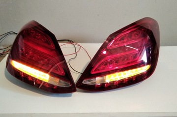 MERCEDES C W205 LAMPA TYŁ PRZERÓBKA Z USA na EU