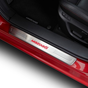 Декоративні планки порогів з підсвічуванням Mazda 6 GJ