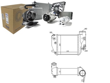 Інтеркулер AUDI A6 A6 ALLROAD 2.7 d / 3.0 d 05.04-08.