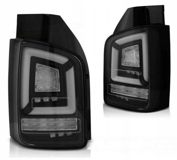 Lampy diodowe Vw T5 10-15 black full led dts