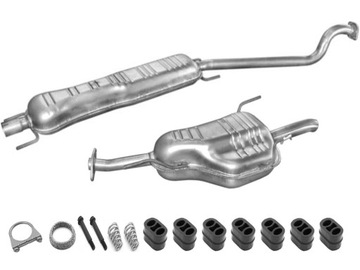 OPEL ASTRA G 2.0 D (Універсал - 1998-2003) глушник '