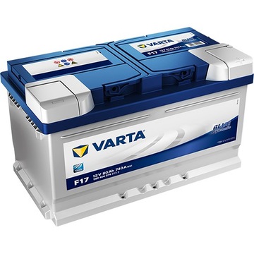 Akumulator VARTA BLUE DYNAMIC F17 80Ah 740A P+