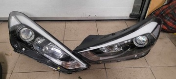 Передняя левая правая лампа Hyundai Tucson III 3 Led без объектива 2015-2018