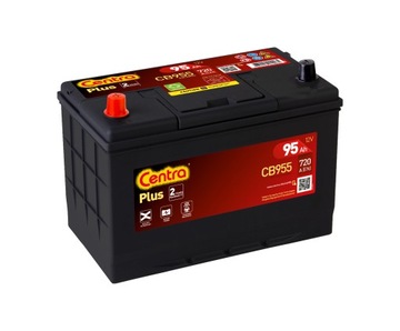 Akumulator Centra Plus 12V 95Ah 720A L+ CB955