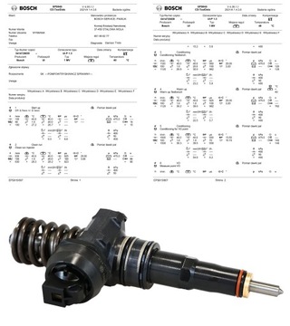 Pompowtryskiwacz 0414720039 038130073AL 1.9TDI ASZ