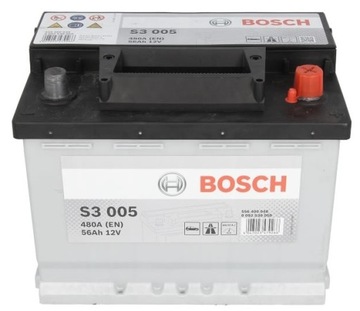 AKUMULATOR 56AH 480A SILVER S3 P+ BOSCH