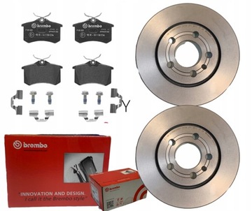 BREMBO TARCZE+KLOCKI VW GOLF IV BORA SEAT LEON