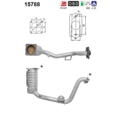 KATALIZATOR CITROEN XSARA PICASSO 1.6 16V 05-11