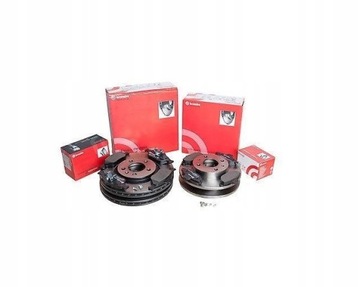 BREMBO TARCZE KLOCKI P+T DO AUDI A3 288+272MM 12-