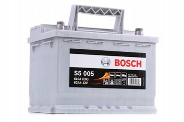 Акумулятор BOSCH S5 005 63AH 610A L -