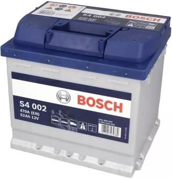 BOSCH SILVER S4 AKUMULATOR 52AH 470A P+