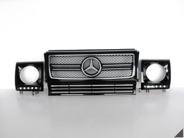 MERCEDES G-Class W463 AMG 63 65 12-18 ліфт світлодіодний гриль корпус рамка повний комплект