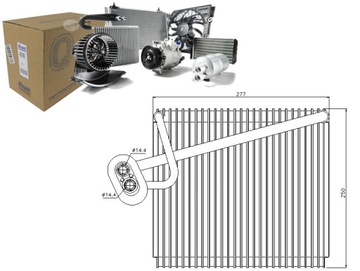 ВИПАРНИК КОНДИЦІОНЕРА NISSENS NIS92289