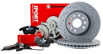 Tarcze Klocki ZIMMERMANN SPORT BMW 6 G32 17- 348mm