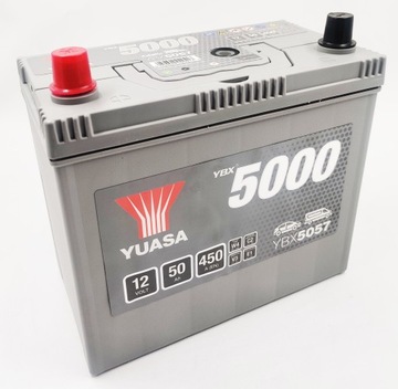 Akumulator Yuasa YBX 5057 12V 50Ah 450A Honda