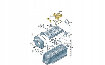 SEPARATOR OLEJU ODDZIELACZ AUDI A5 Q8 06H103495AK