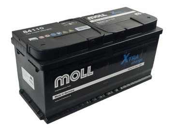 Аккумуляторная батарея MOLL X-tra Charge 12V 110AH 900A MX84110 3 года гарантии