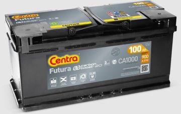 Akumulator CENTRA FUTURA 100Ah CA1000 95Ah 90Ah