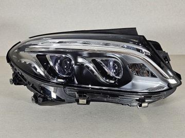 MERCEDES GLE W166 A166 FULL LED LAMPA PRAWA PRZÓD