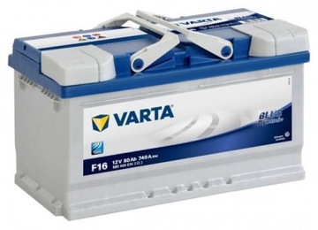 VARTA BLUE DYNAMIC 80AH 740A (F16)