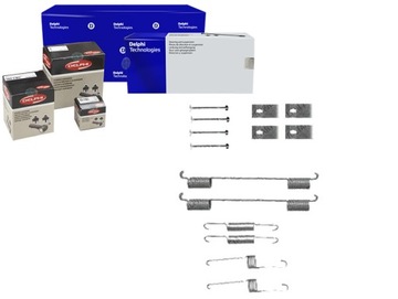 МОНТАЖНИЙ КОМПЛЕКТ ГАЛЬМІВНИХ КОЛОДОК [DELPHI HAM]