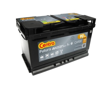Akumulator Centra Futura 12V 90Ah 720A P+ CA900