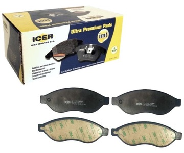 ICER KLOCKI HAMULCOWE P AUDI 80 86-