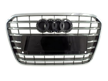 GRILL ATRAPA AUDI A6 C7 2010r-2014r WZÓR LOOK S6