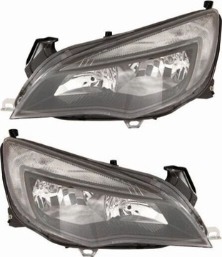 REFLEKTORY LAMPY OPEL ASTRA J 09- KOMPLET