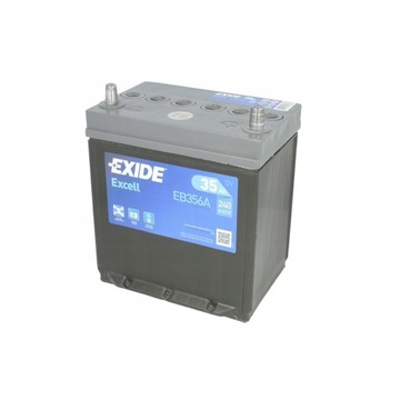 Батарея EXIDE EXCELL 35AH 240A p+