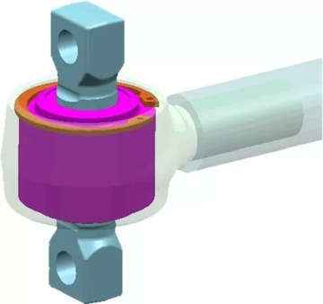 Silentblock drążka reakcyjnego (śr.85x152mm otw.21