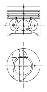 KolbenSchmidt 40465600 поршень