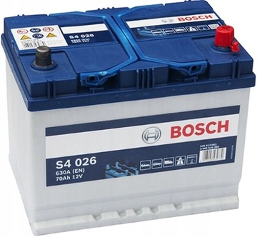 Аккумулятор BOSCH S4 70AH 630A S4026 S4 026 70ah