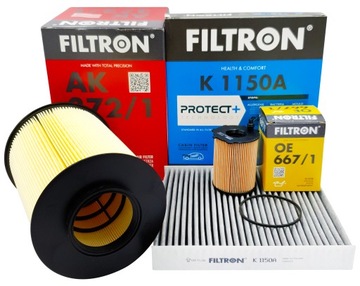 FILTRON комплект фільтрів FORD FOCUS II 1.6 TDCi