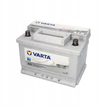 Батарея VARTA Silver DYNAMIC 61AH 600A p+