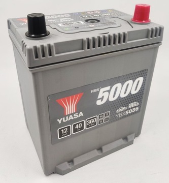 Akumulator Yuasa YBX5056 12V 40Ah 360A KIA Hyundai