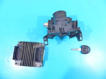 KOMPUTER ZESTAW OPEL ASTRA II G 12242030 1.4 16V